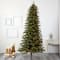 10ft. Pre-Lit Belgium Fir Artificial Christmas Tree, Clear LED Lights